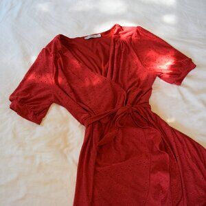 ASOS Oasis Red "wrap" Dress